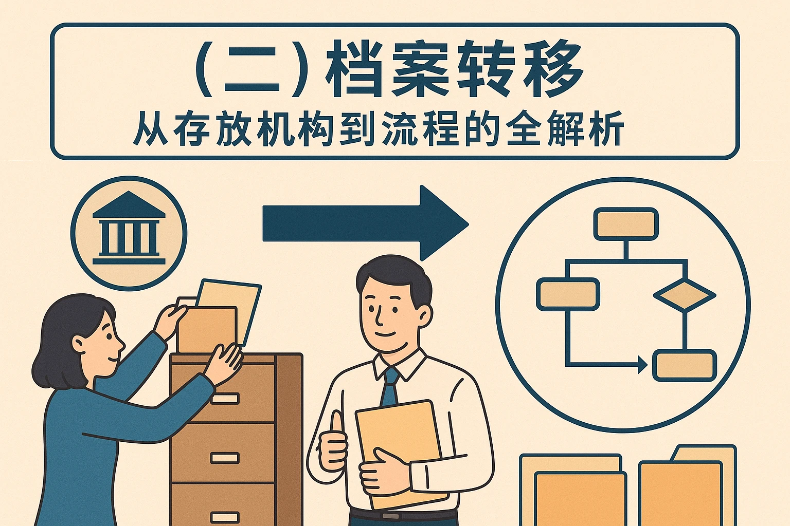 （二）档案转移：从存放机构到流程的全解析