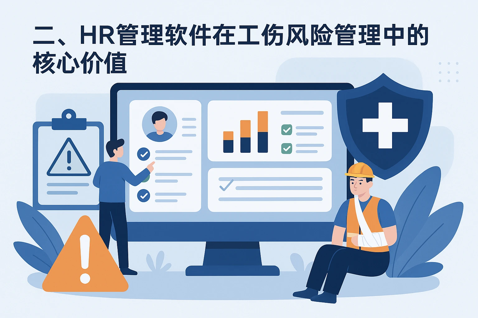 二、HR管理软件在工伤风险管理中的核心价值