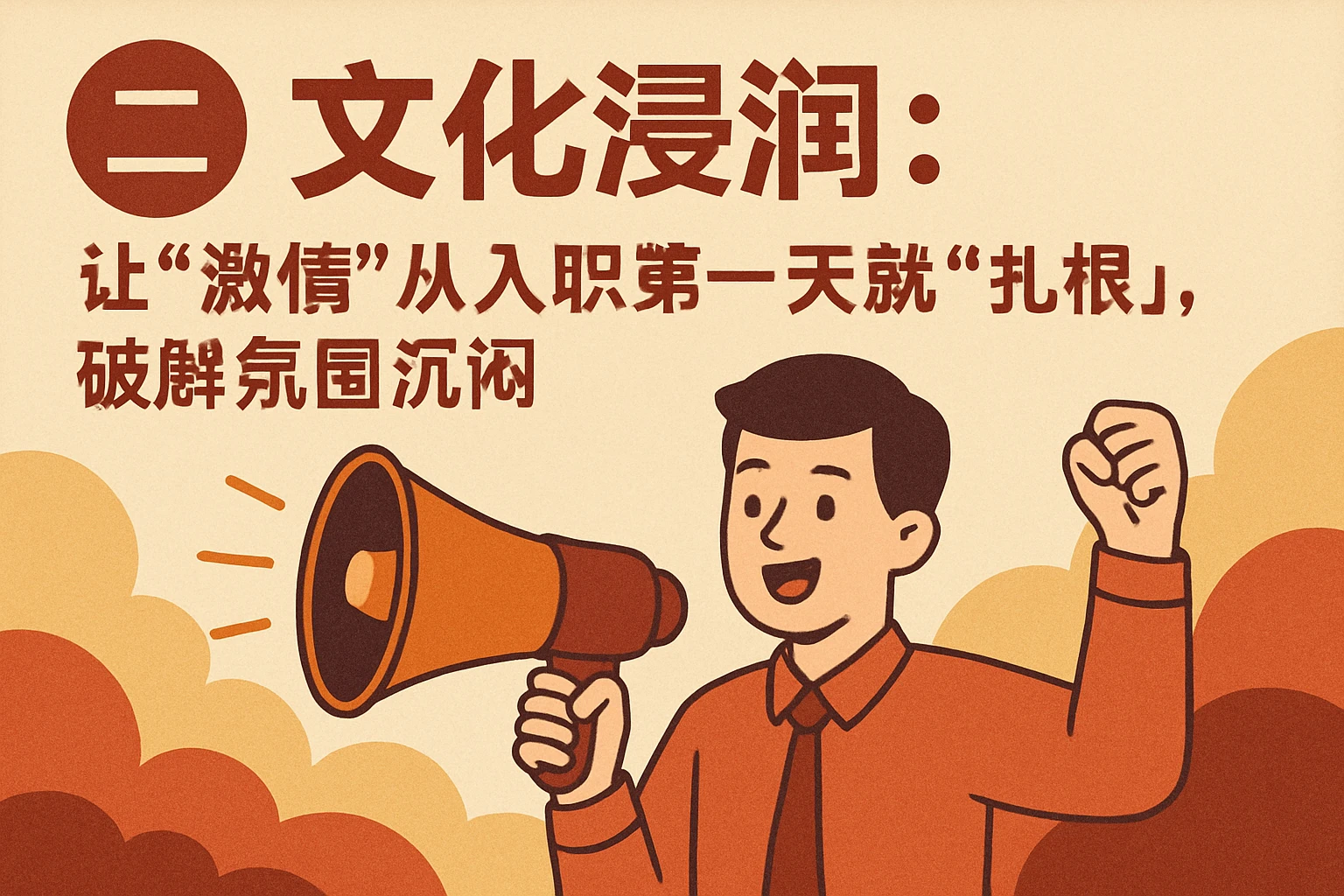 (二)文化浸润:让“激情”从入职第一天就“扎根”,破解氛围沉闷