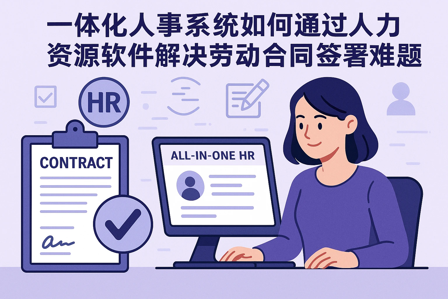 一体化人事系统如何通过人力资源软件解决劳动合同签署难题