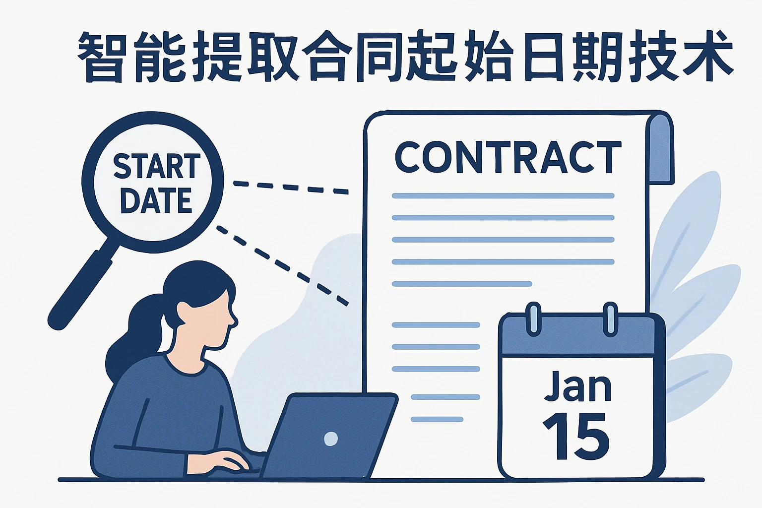 合同起始日期的智能提取技术