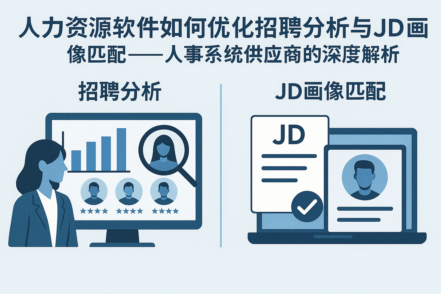人力资源软件如何优化招聘分析与JD画像匹配——人事系统供应商的深度解析