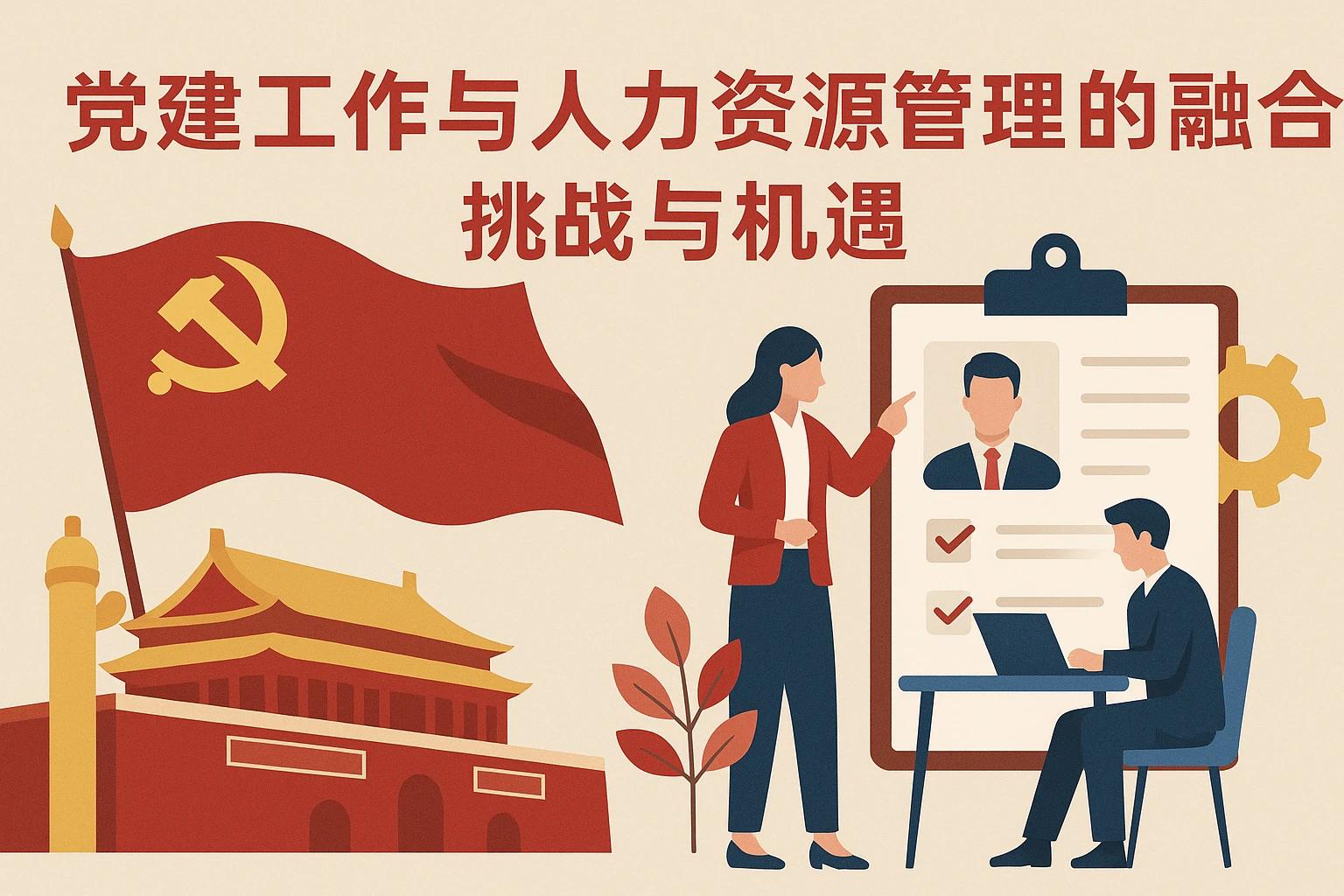 党建工作与人力资源管理的融合挑战与机遇