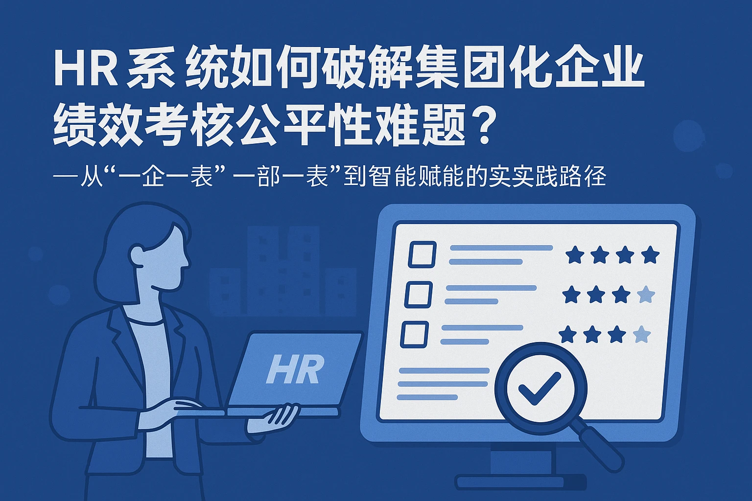 HR系统如何破解集团化企业绩效考核公平性难题？——从“一企一表”“一部一表”到智能赋能的实践路径