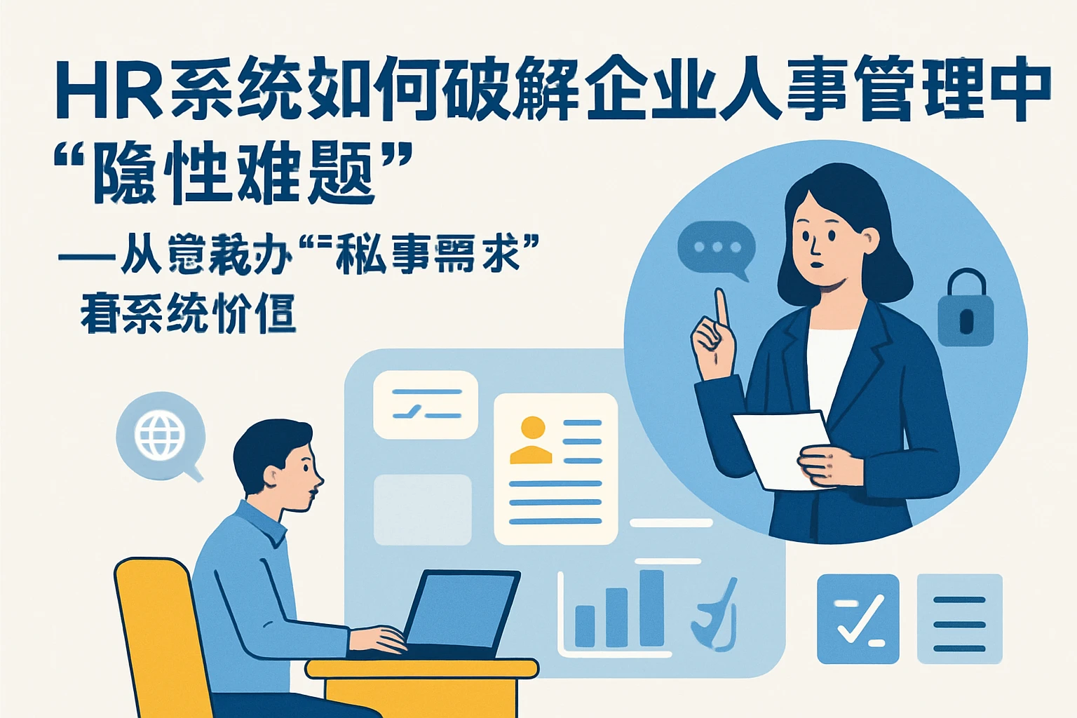 HR系统如何破解企业人事管理中的“隐性难题”——从总裁办“私事需求”看系统价值