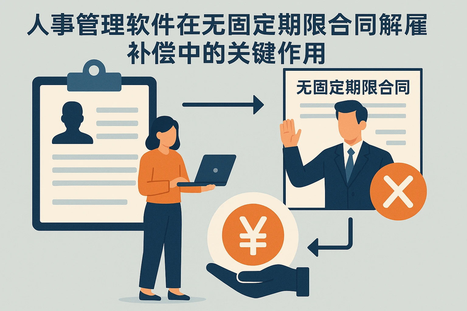 人事管理软件在无固定期限合同解雇补偿中的关键作用
