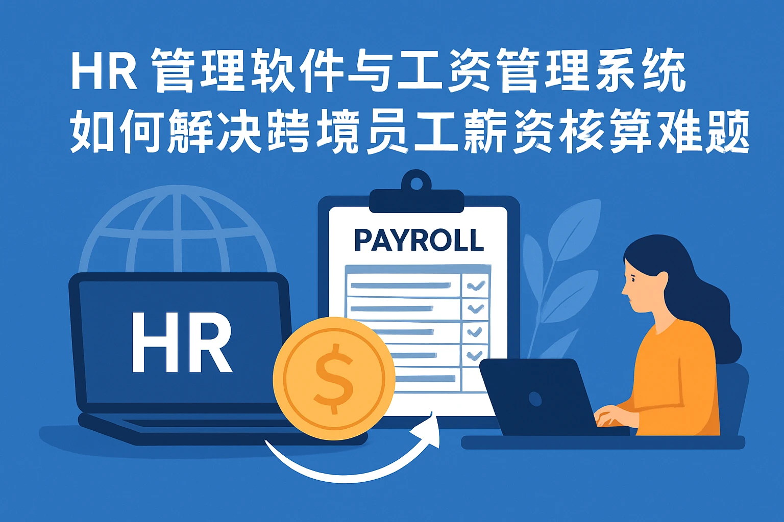 HR管理软件与工资管理系统如何解决跨境员工薪资核算难题