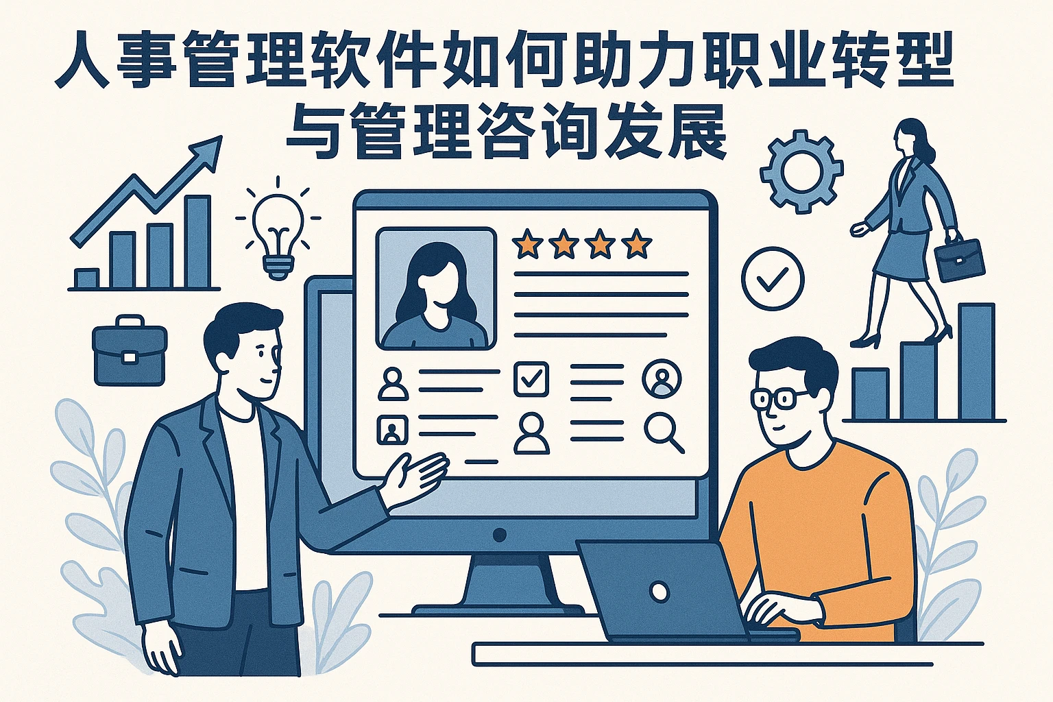 人事管理软件如何助力职业转型与管理咨询发展