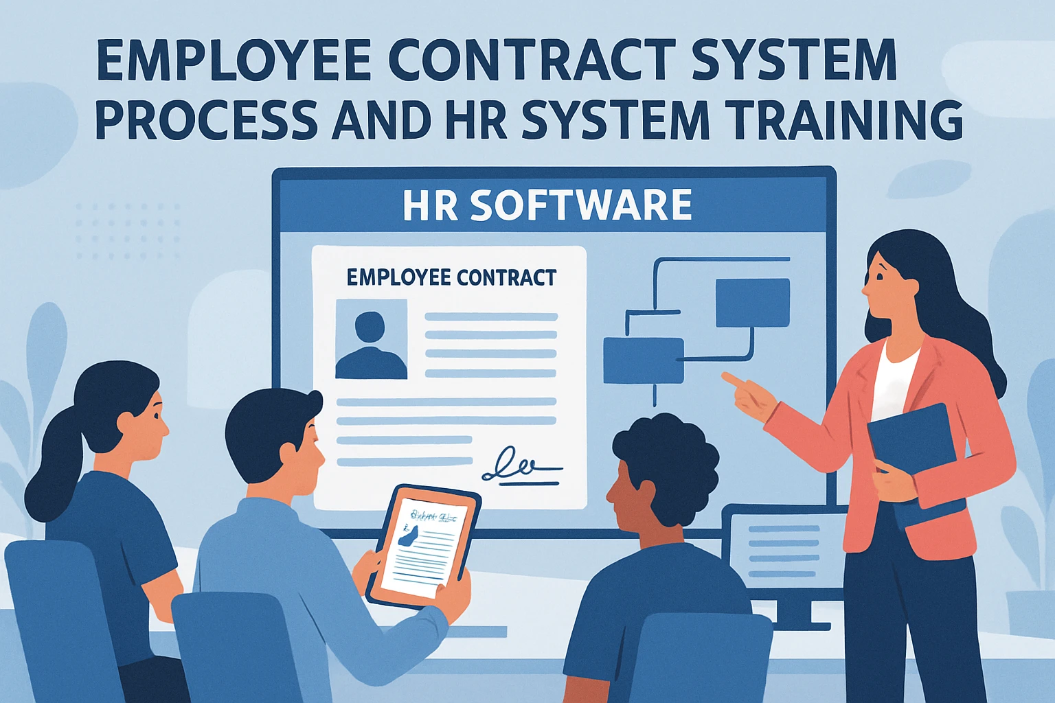 探索人力资源软件中的员工合同系统流程与人事系统培训服务