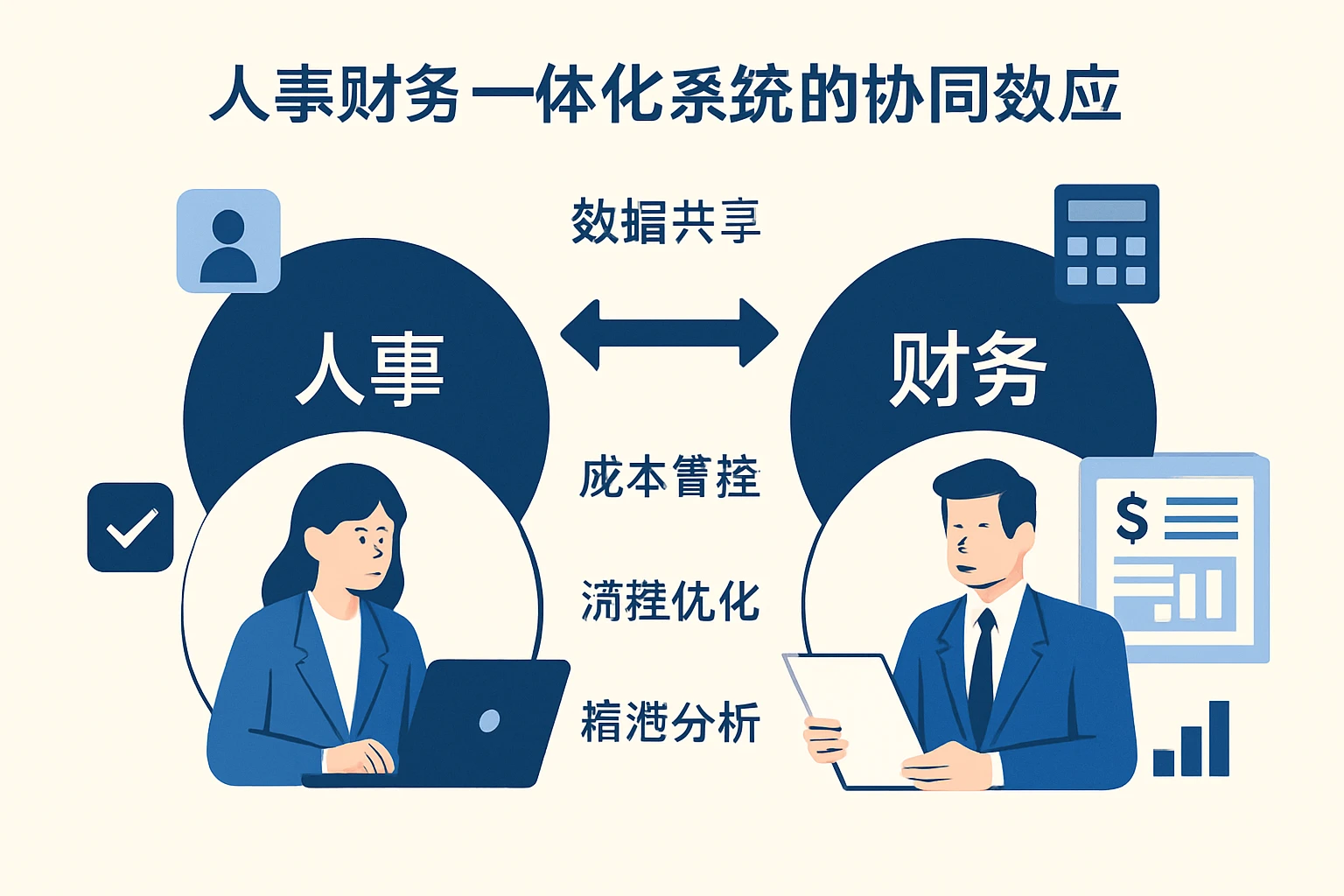 人事财务一体化系统的协同效应