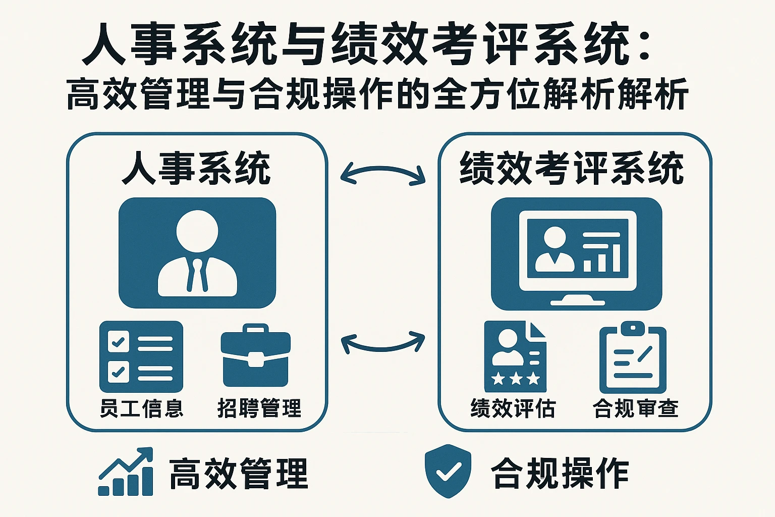 人事系统与绩效考评系统:高效管理与合规操作的全方位解析