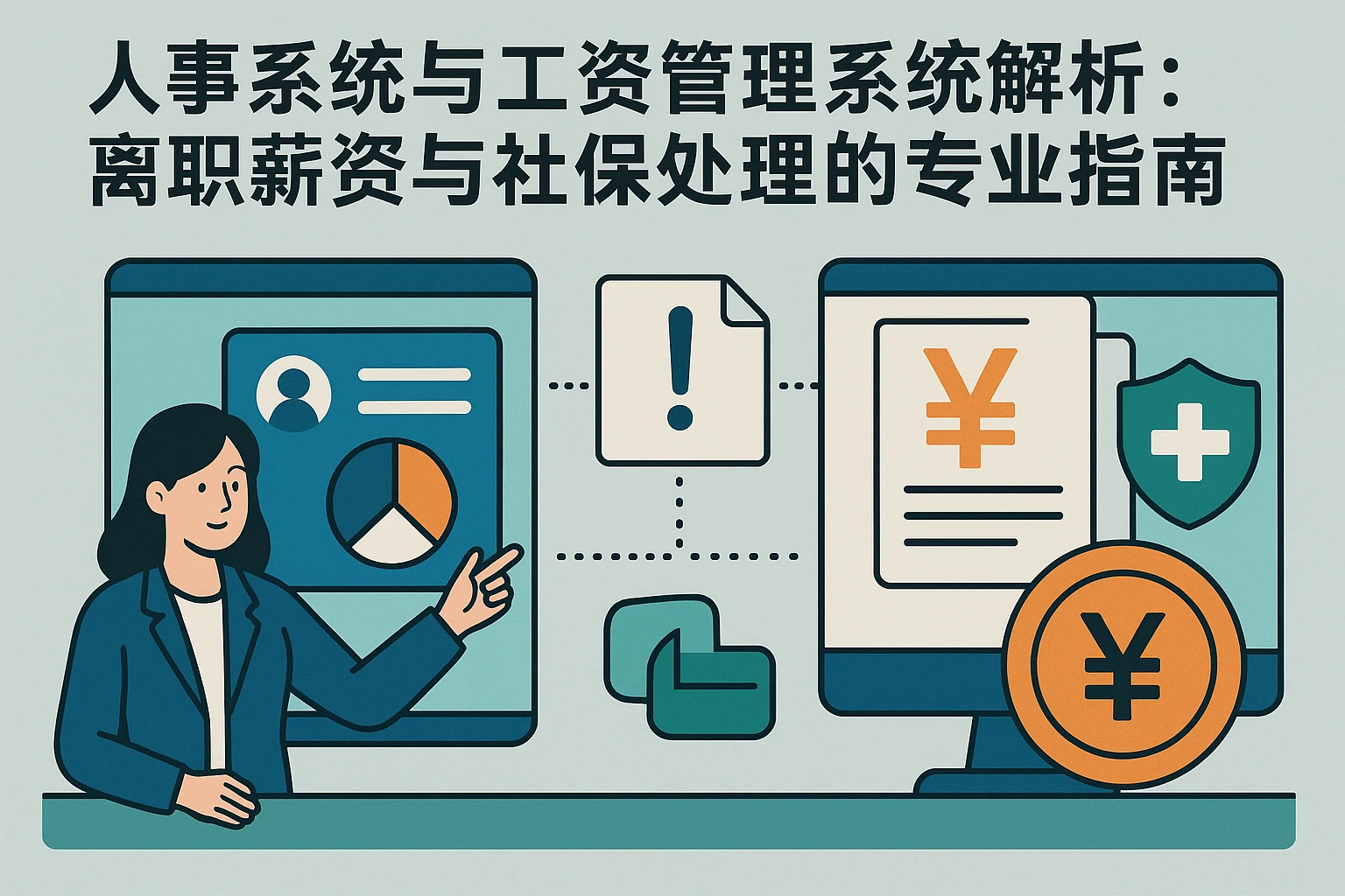 人事系统与工资管理系统解析：离职薪资与社保处理的专业指南