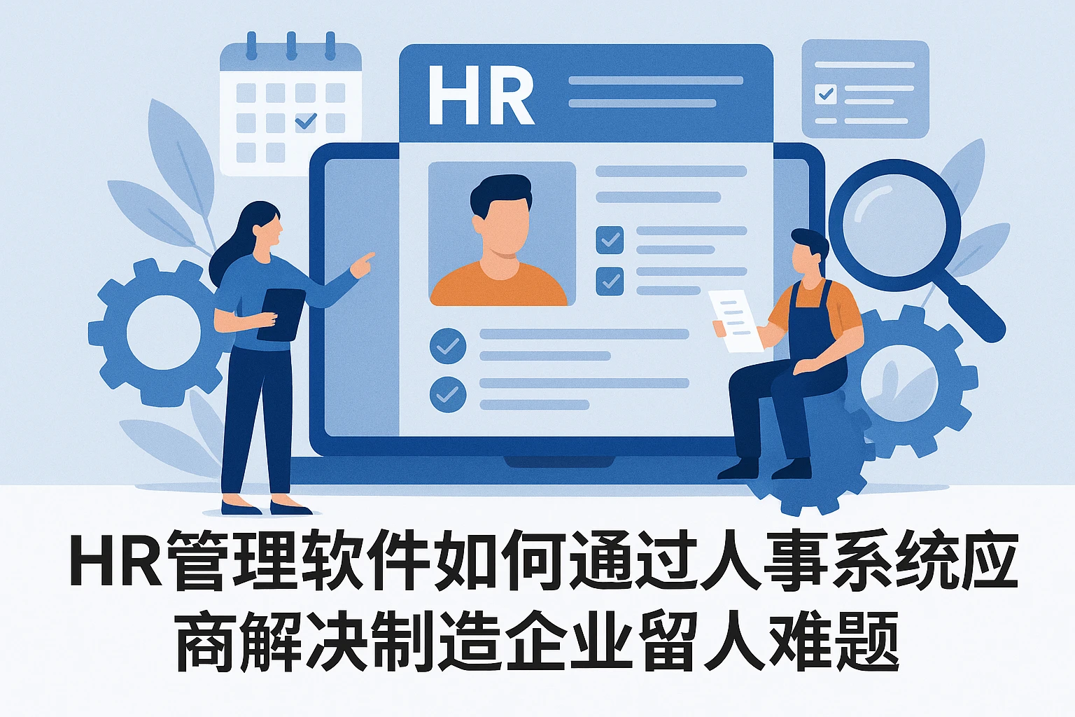 HR管理软件如何通过人事系统供应商解决制造企业留人难题