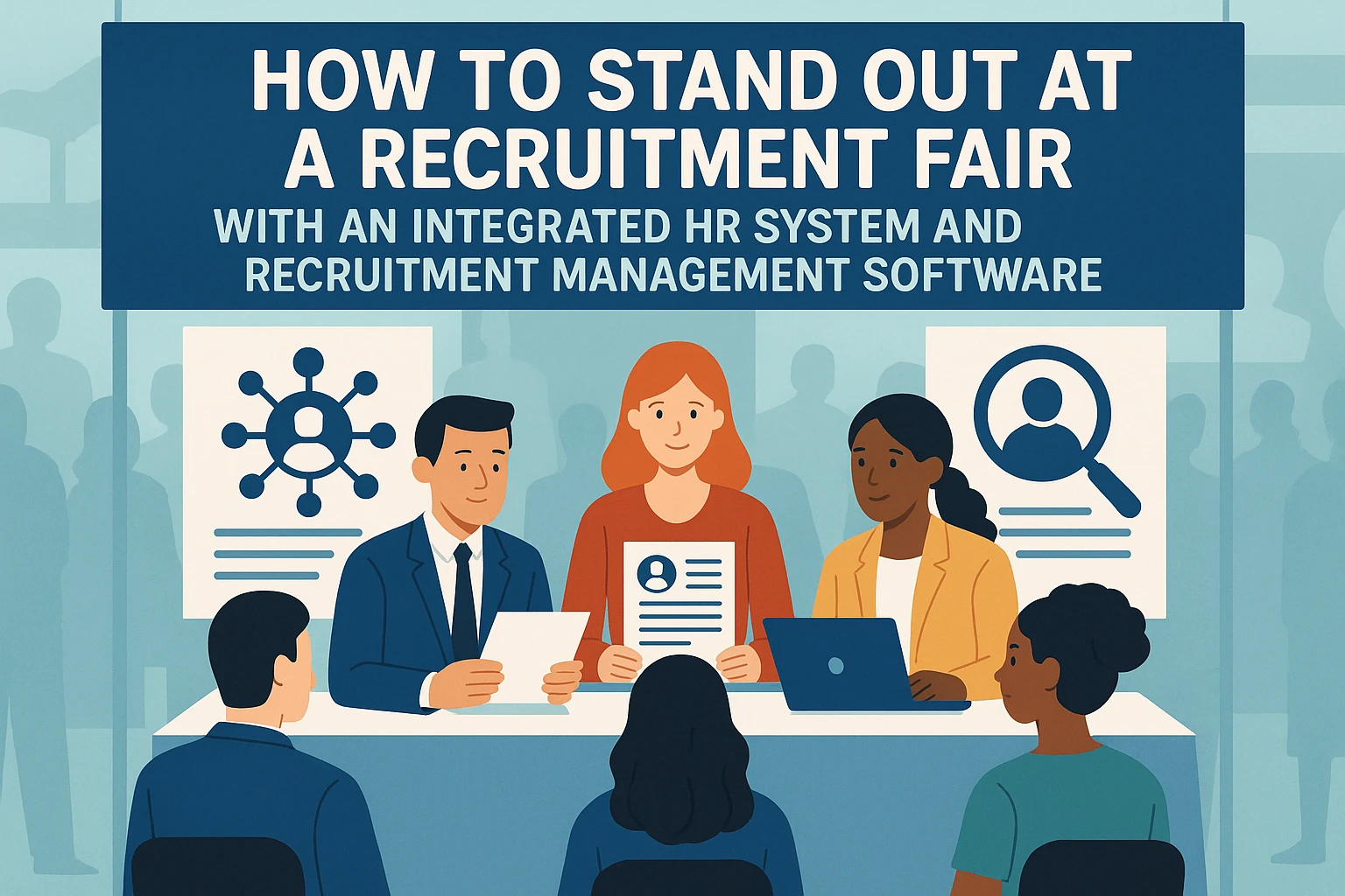 如何通过全模块人事系统和招聘管理软件在招聘会中脱颖而出