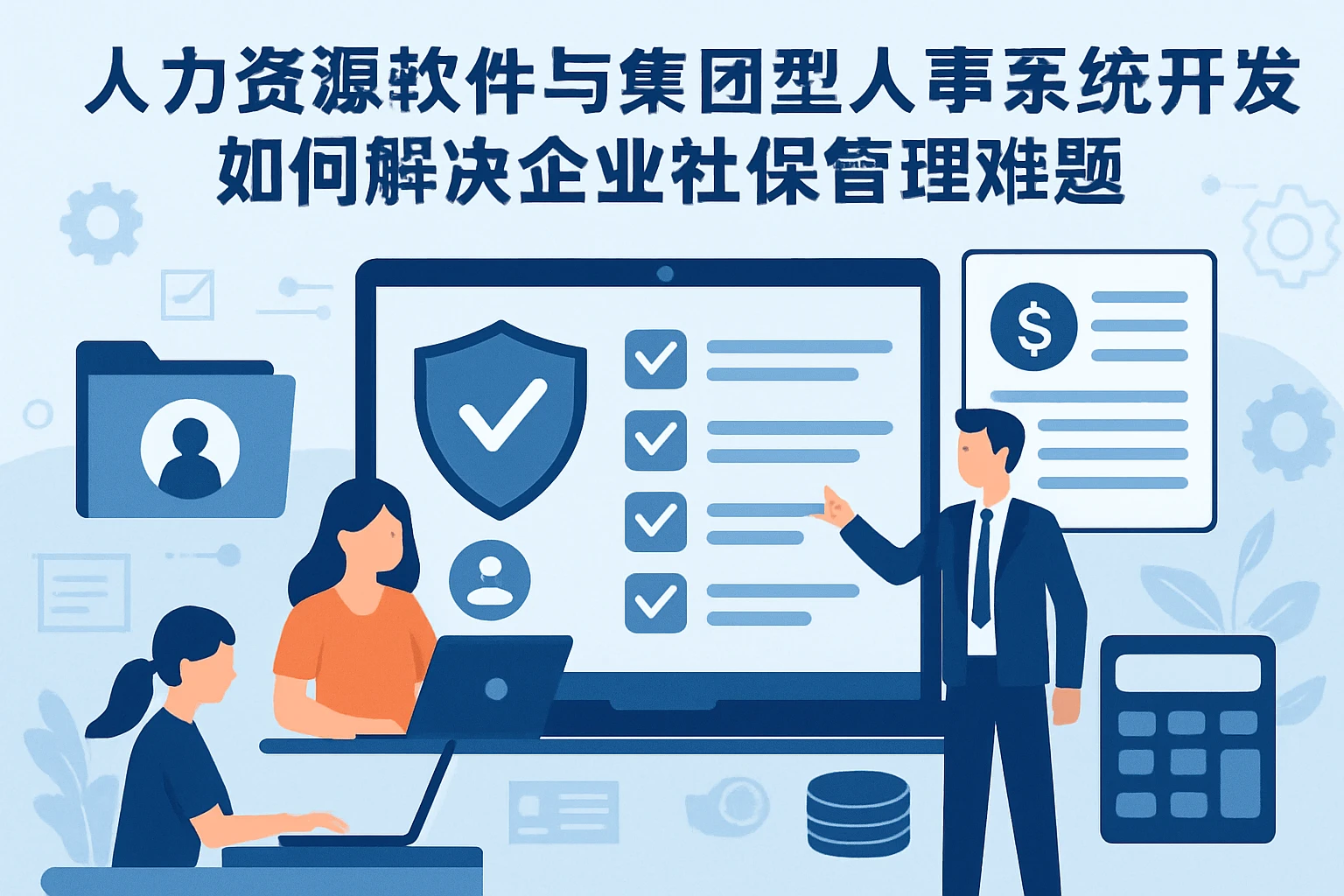 人力资源软件与集团型人事系统定制开发如何解决企业社保管理难题