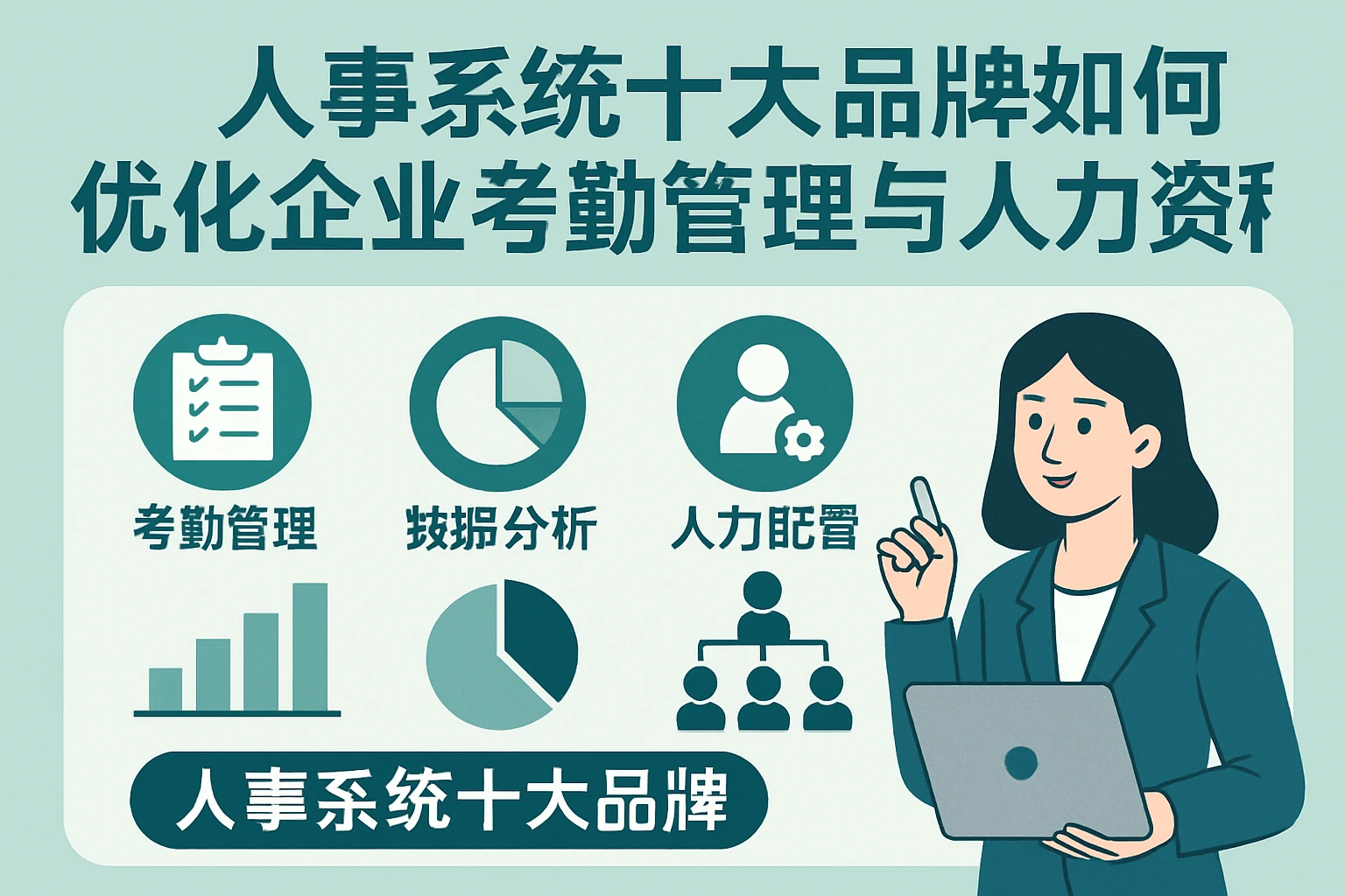 人事系统十大品牌如何优化企业考勤管理与人力资源配置