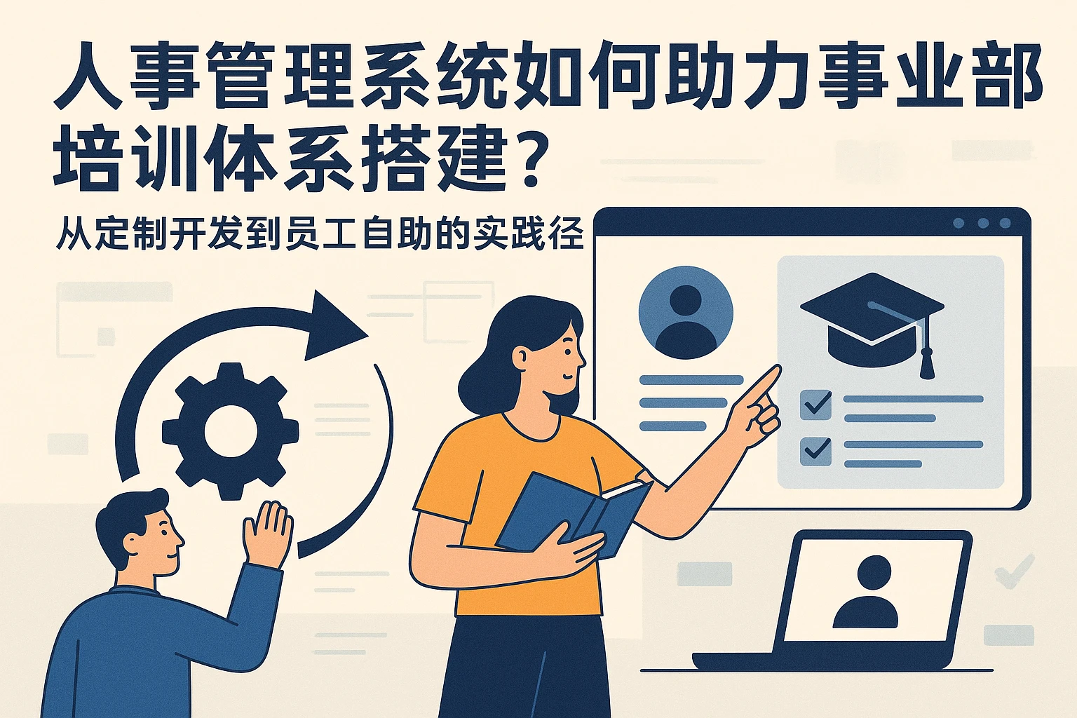 人事管理系统如何助力事业部培训体系搭建？从定制开发到员工自助的实践路径