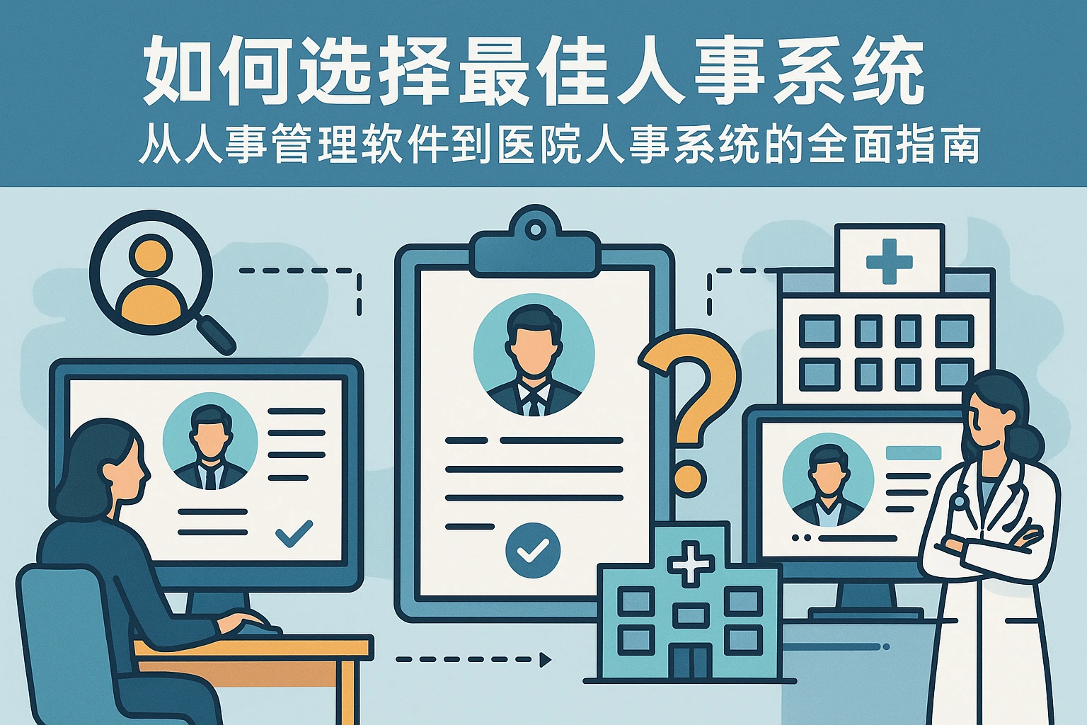 如何选择最佳人事系统:从人事管理软件到医院人事系统的全面指南