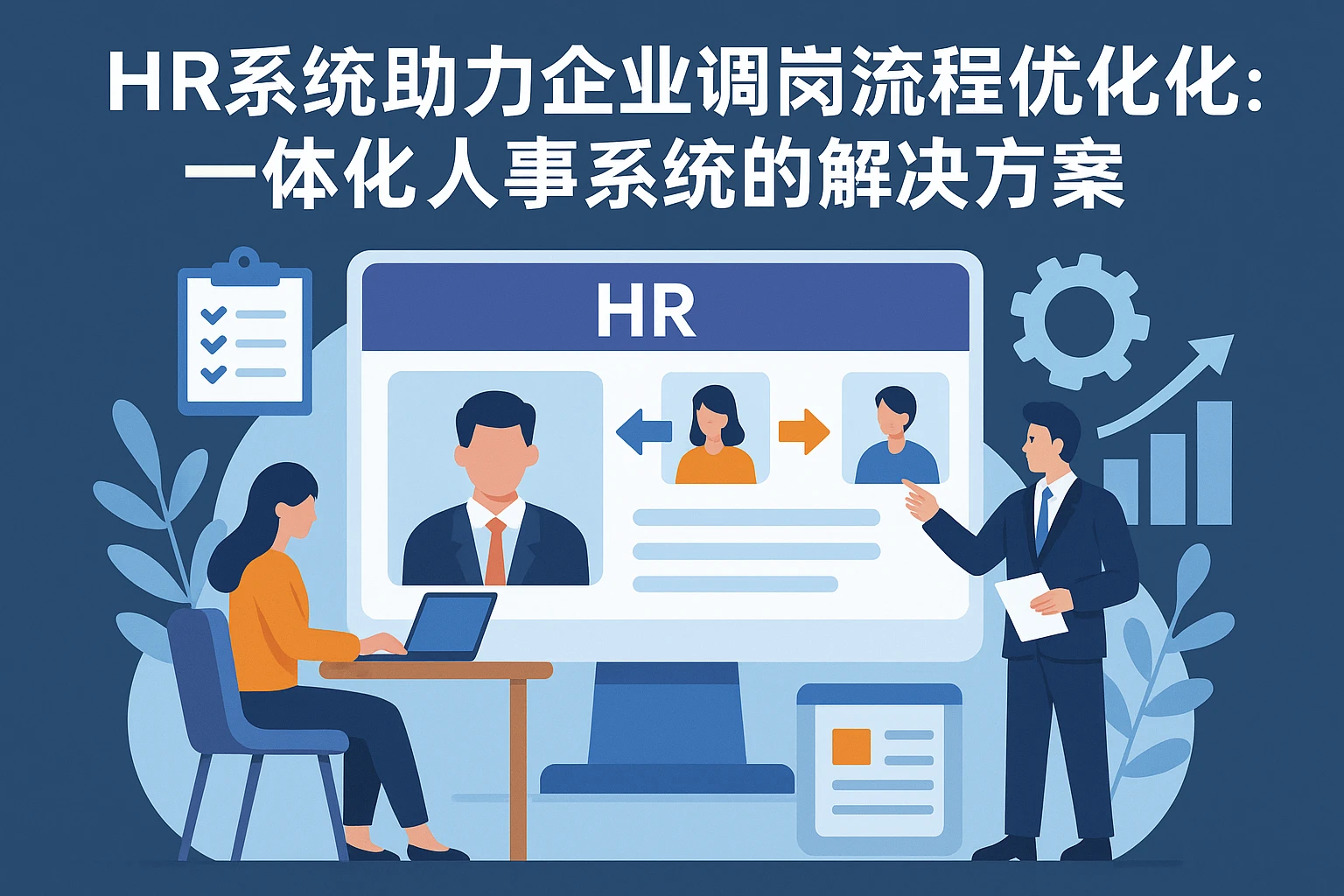 HR系统助力企业调岗流程优化:一体化人事系统的解决方案