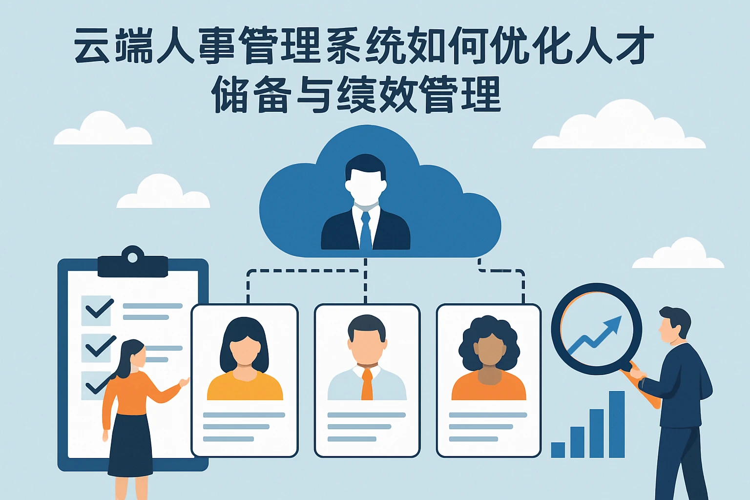 云端人事管理系统如何优化人才储备与绩效管理