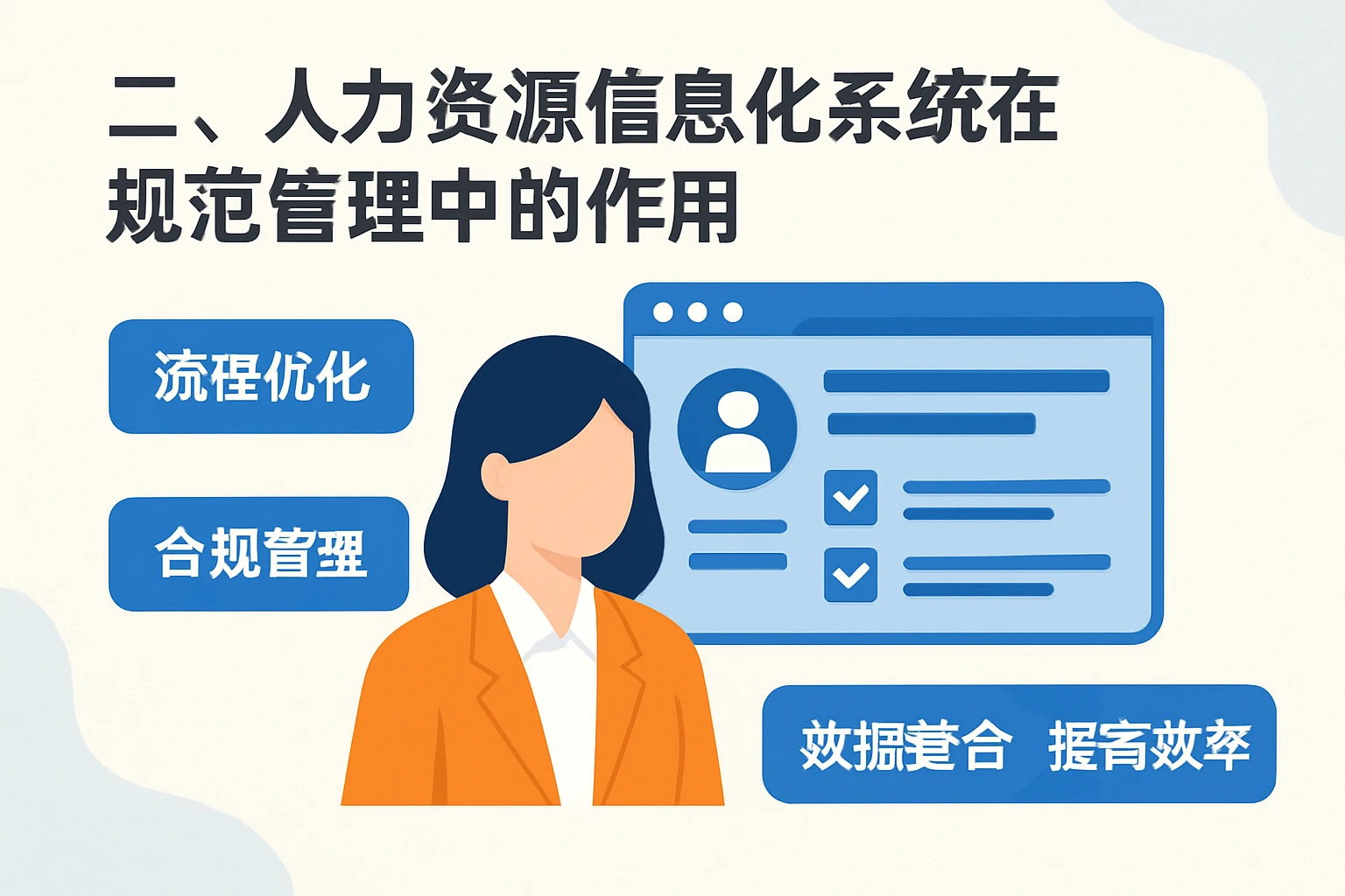 二、人力资源信息化系统在规范管理中的作用