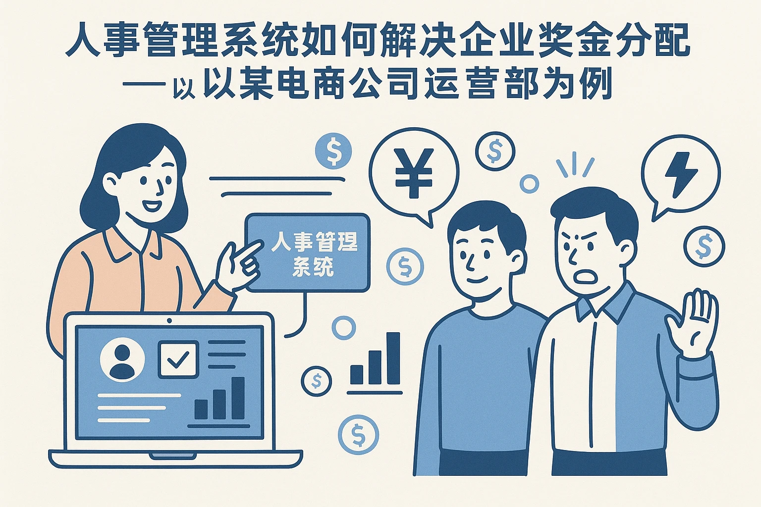 人事管理系统如何解决企业奖金分配争议——以某电商公司运营部为例