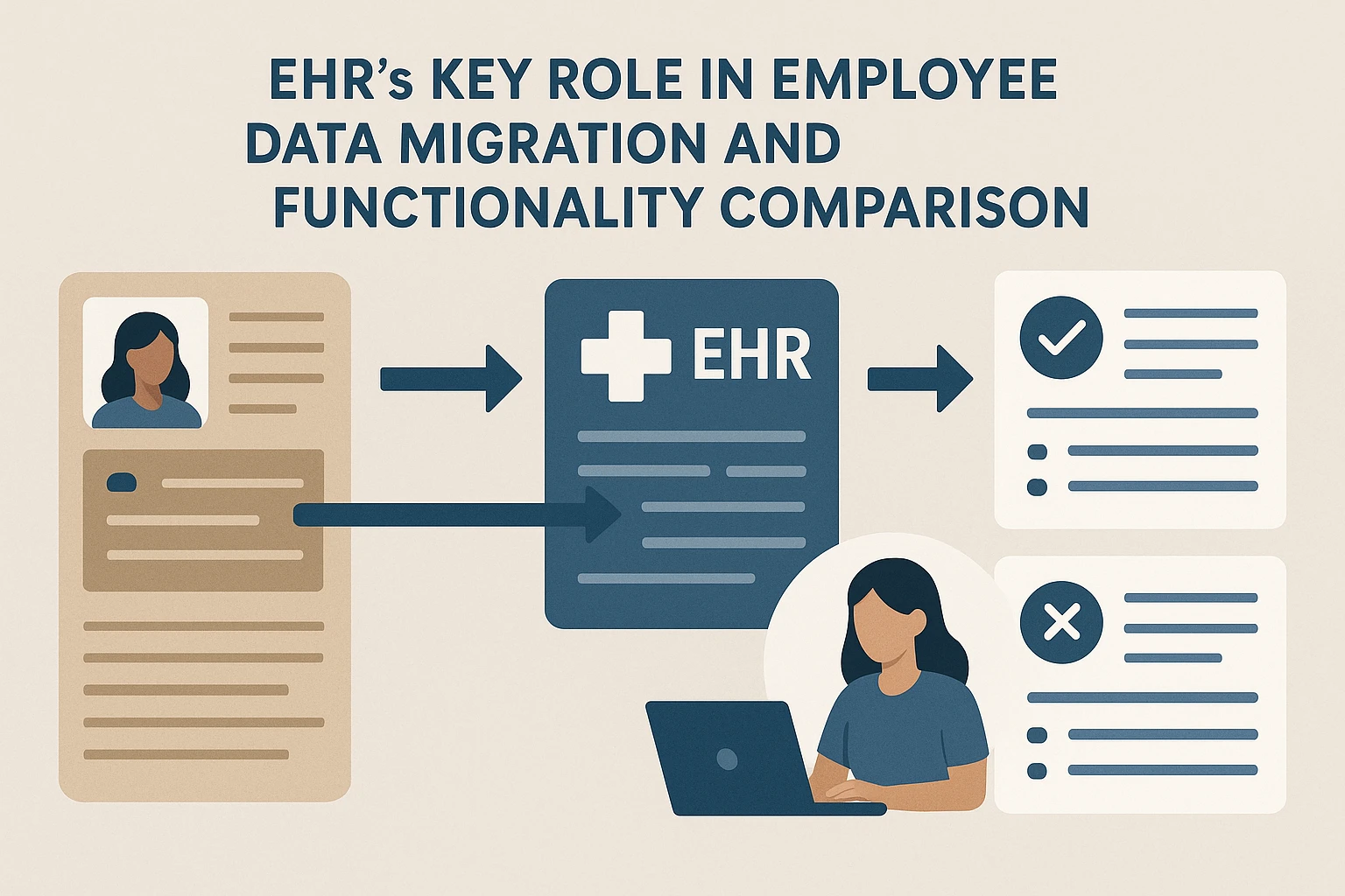 EHR系统在人事数据迁移与功能比较中的关键作用