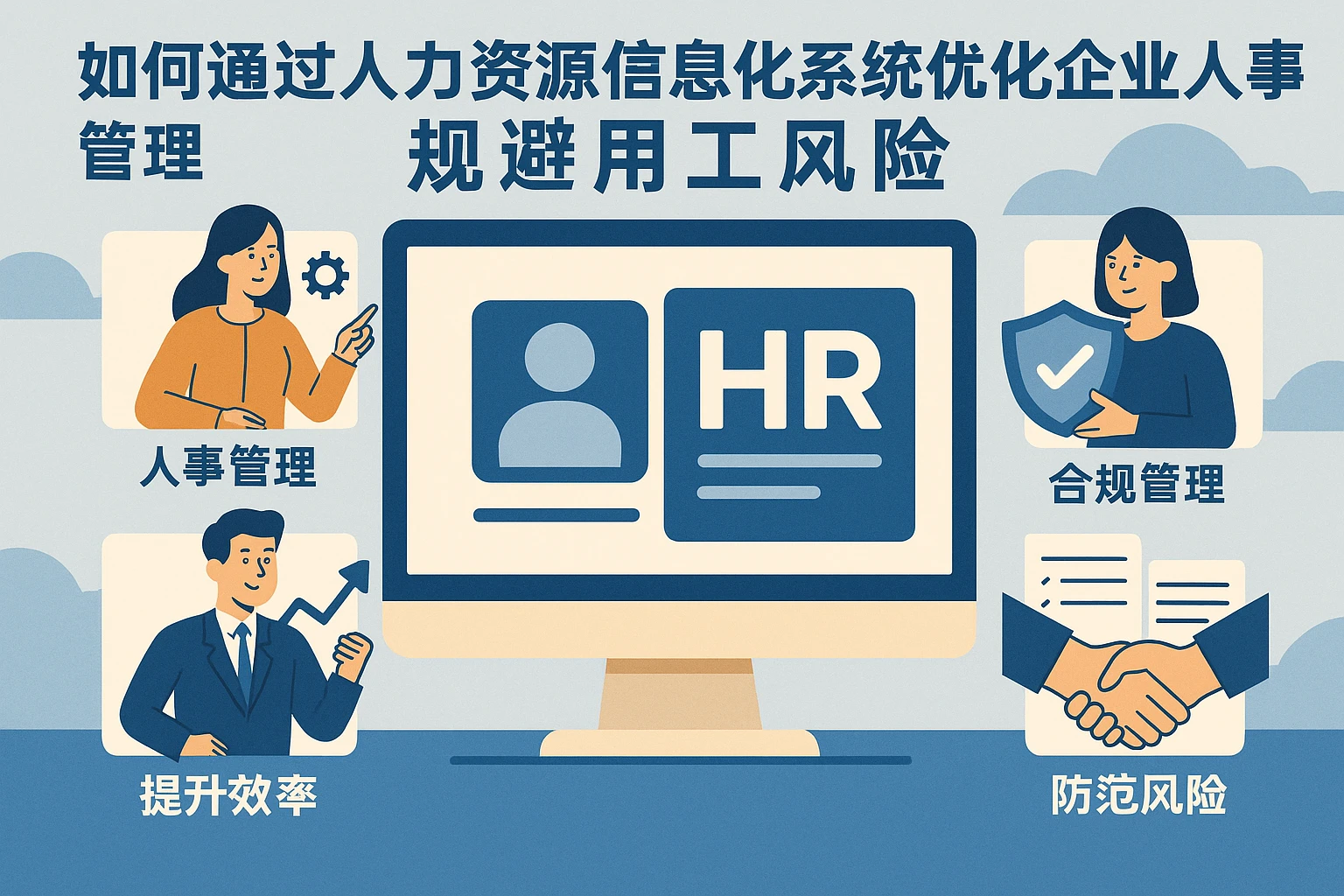 如何通过人力资源信息化系统优化企业人事管理，规避用工风险