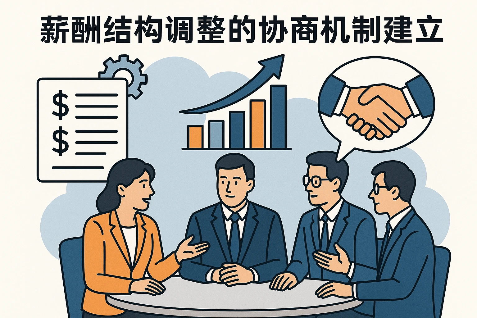 薪酬结构调整的协商机制建立