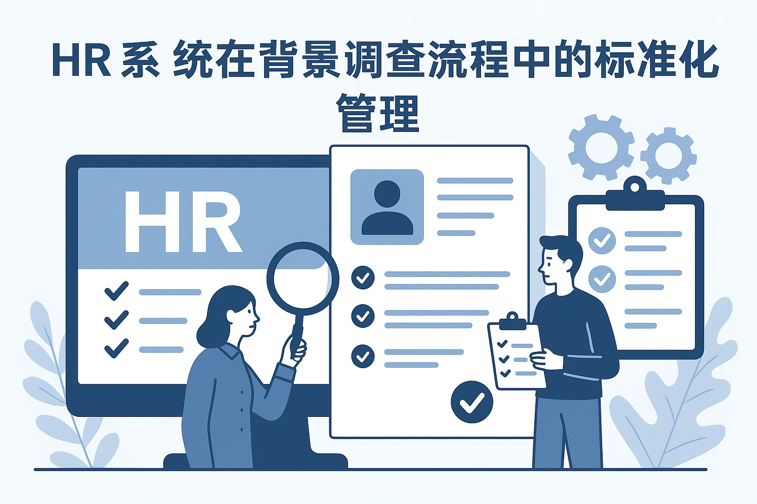 HR系统在背景调查流程中的标准化管理