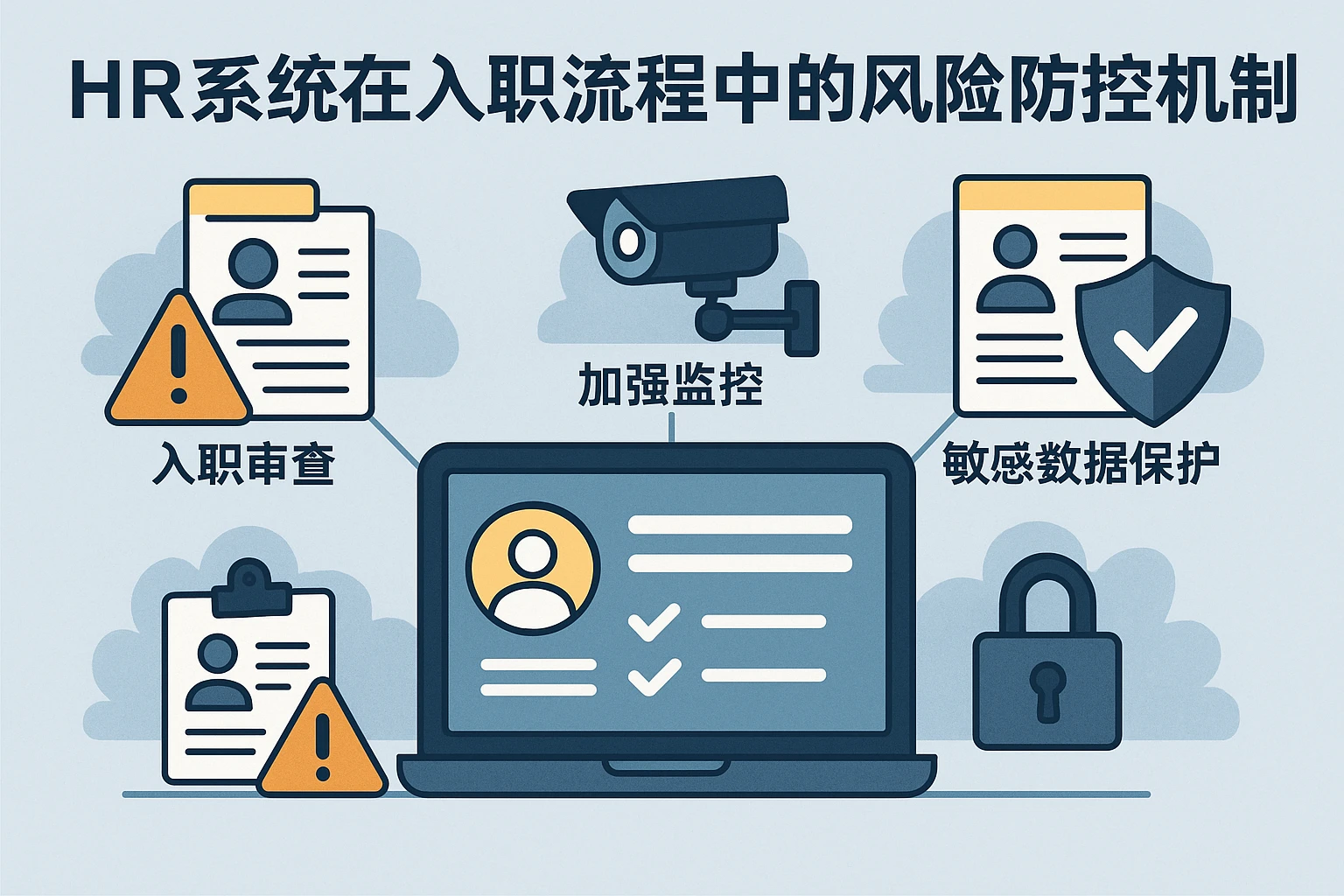 HR系统在入职流程中的风险防控机制