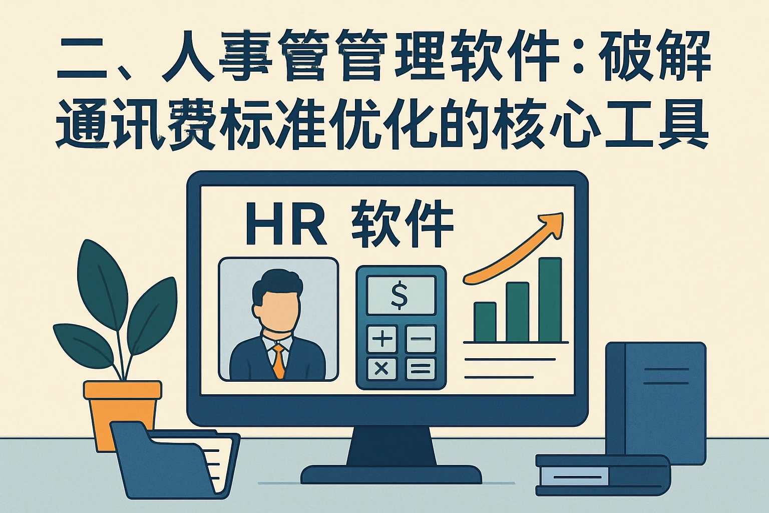 二、人事管理软件:破解通讯费标准优化的核心工具