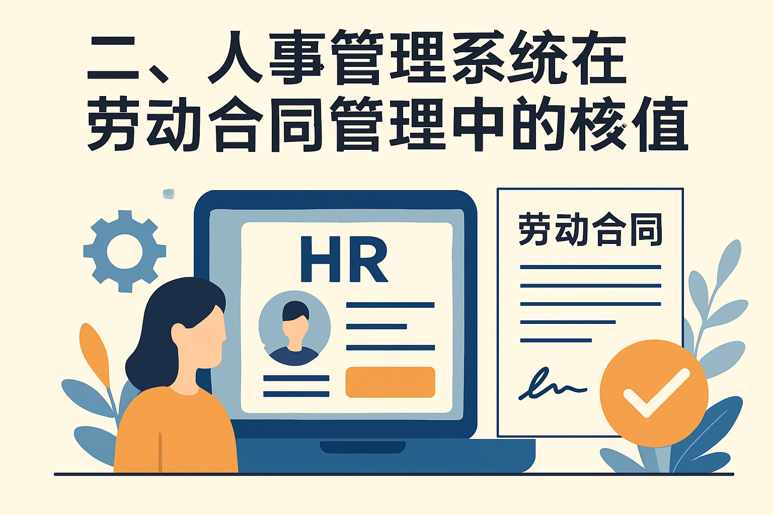 二、人事管理系统在劳动合同管理中的核心价值