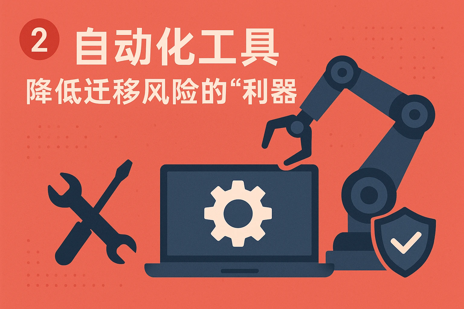 2. 自动化工具：降低迁移风险的“利器”