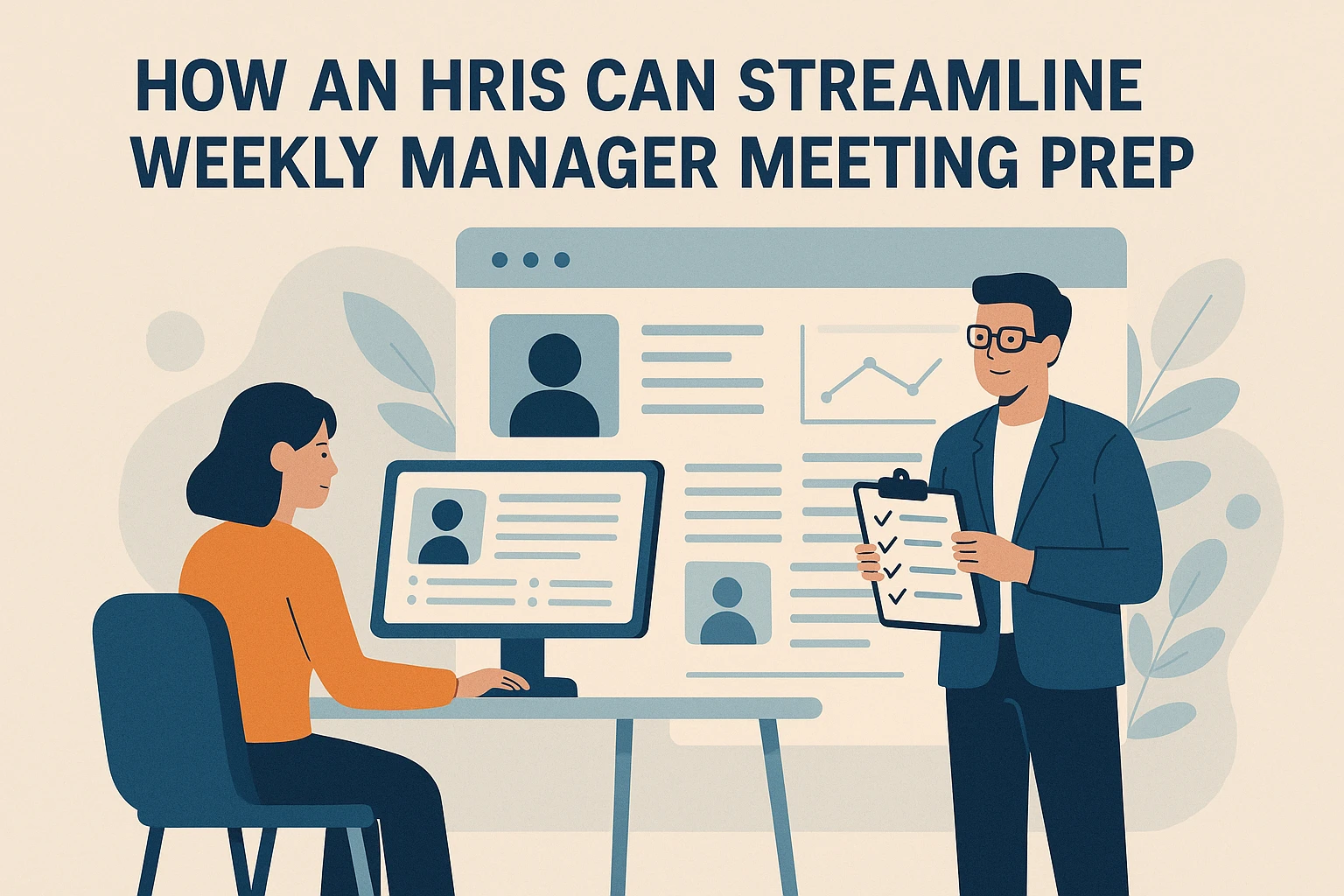 如何通过人力资源信息化系统优化每周主管会议准备工作