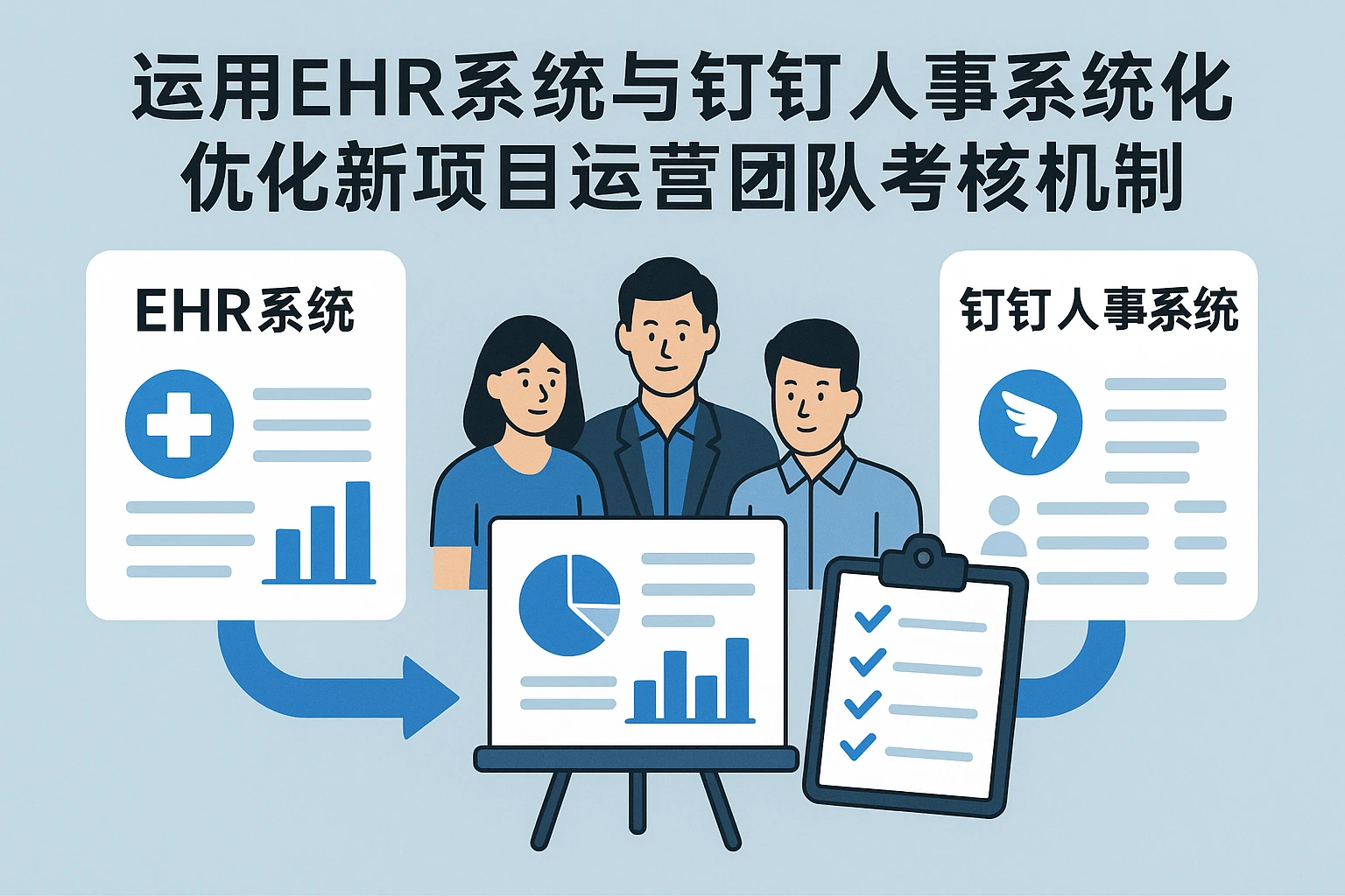 运用EHR系统与钉钉人事系统优化新项目运营团队考核机制