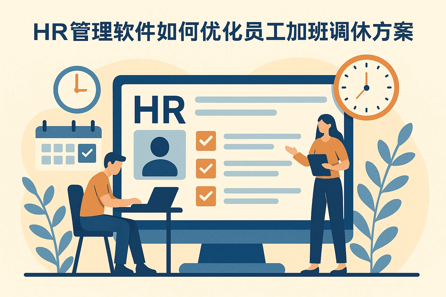 HR管理软件如何优化员工加班调休方案