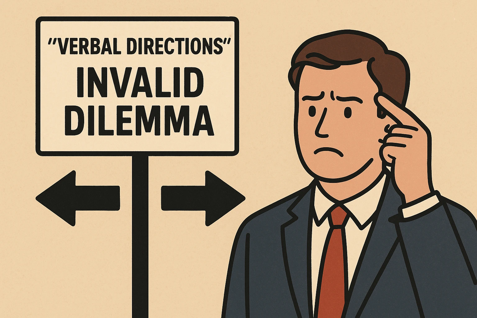 2. 口头规定的“无效困境”