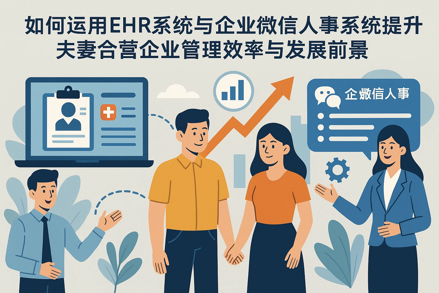 如何运用EHR系统与企业微信人事系统提升夫妻合营企业管理效率与发展前景