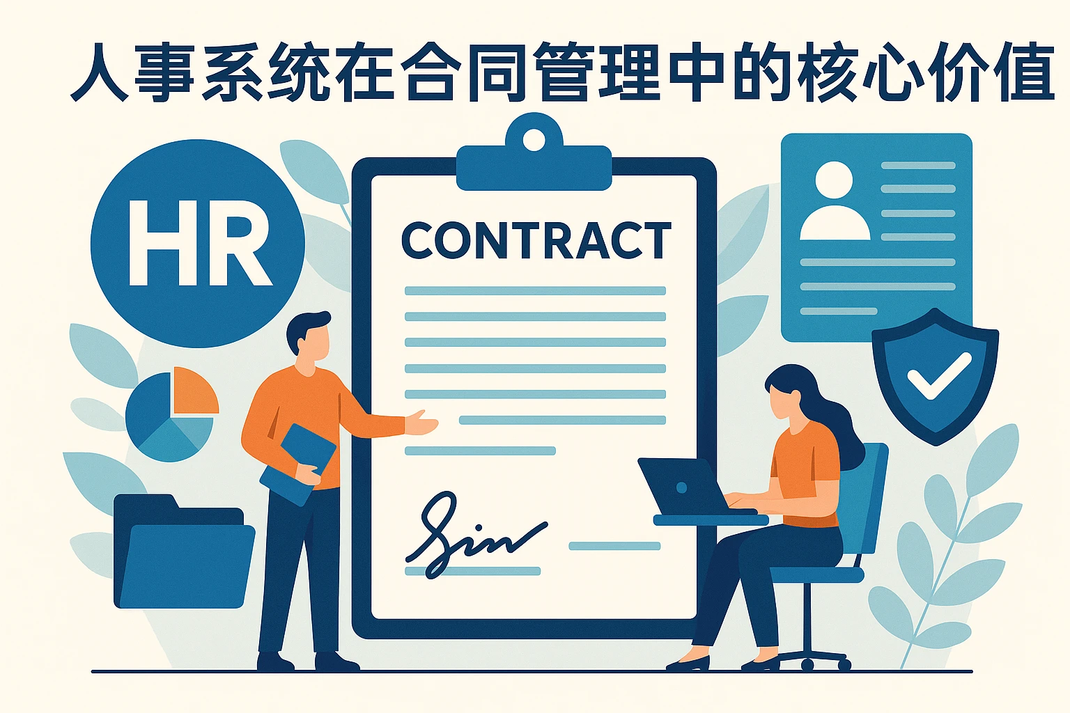 人事系统在合同管理中的核心价值