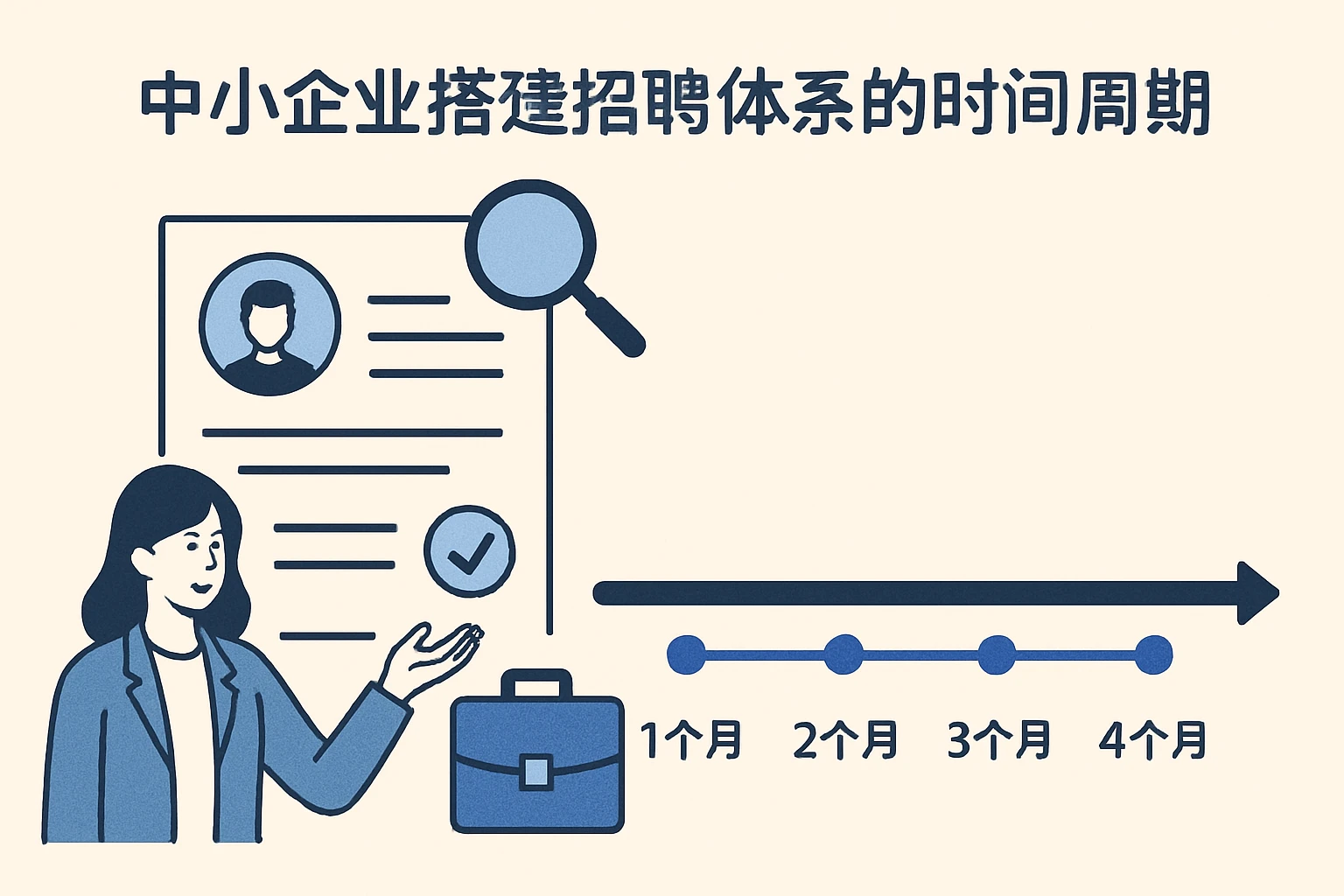 中小企业搭建招聘体系的时间周期