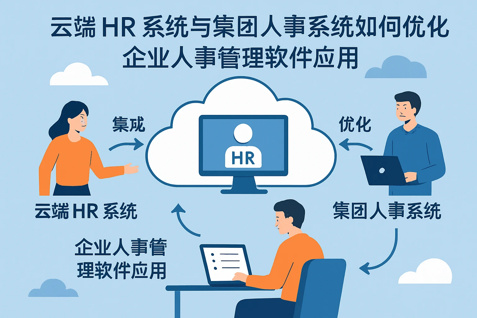 云端HR系统与集团人事系统如何优化企业人事管理软件应用