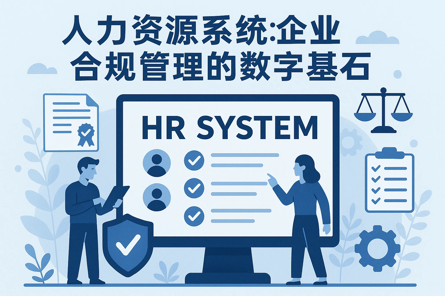 人力资源系统：企业合规管理的数字基石