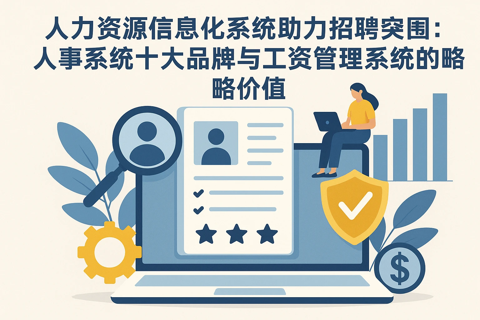 人力资源信息化系统助力招聘突围:人事系统十大品牌与工资管理系统的战略价值