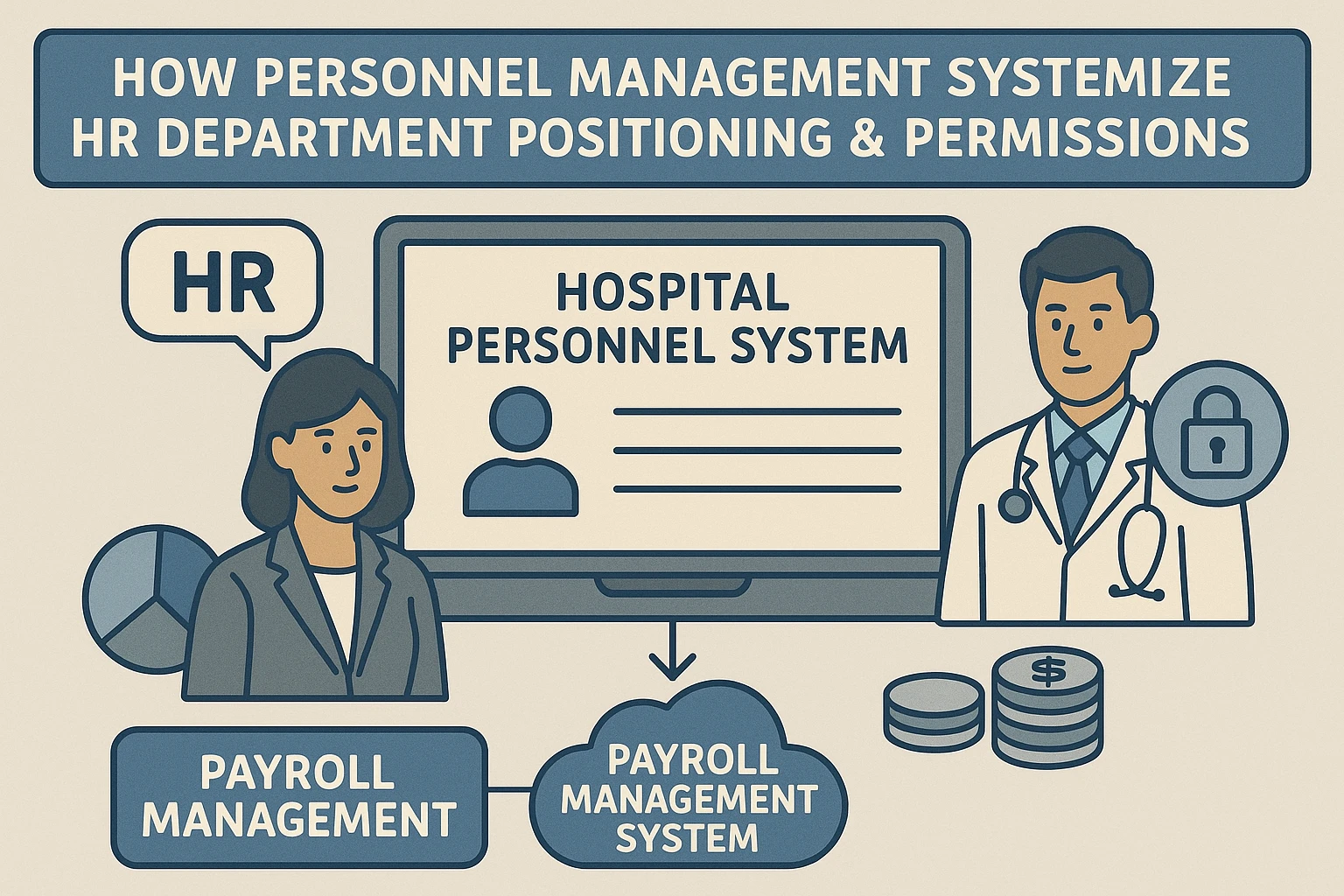 人事管理系统如何优化人力资源部门定位与权限：以医院人事系统与薪资管理系统为例