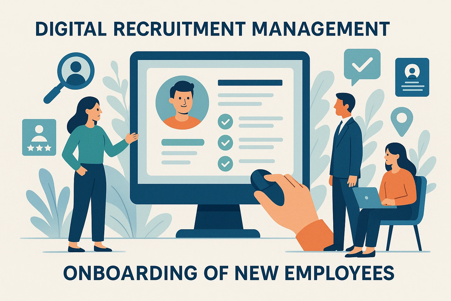 数字化招聘管理：新员工阵营的起点
