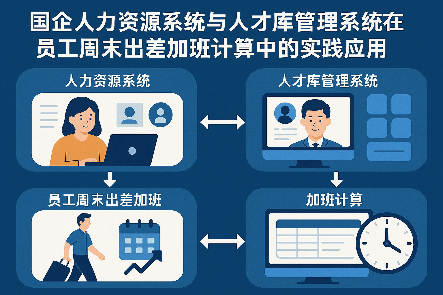 国企人力资源系统与人才库管理系统在员工周末出差加班计算中的实践应用