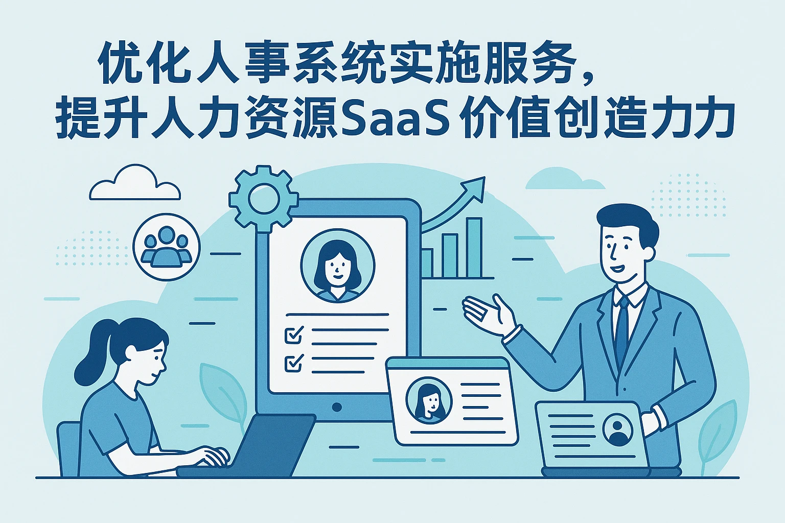 优化人事系统实施服务，提升人力资源SaaS价值创造能力