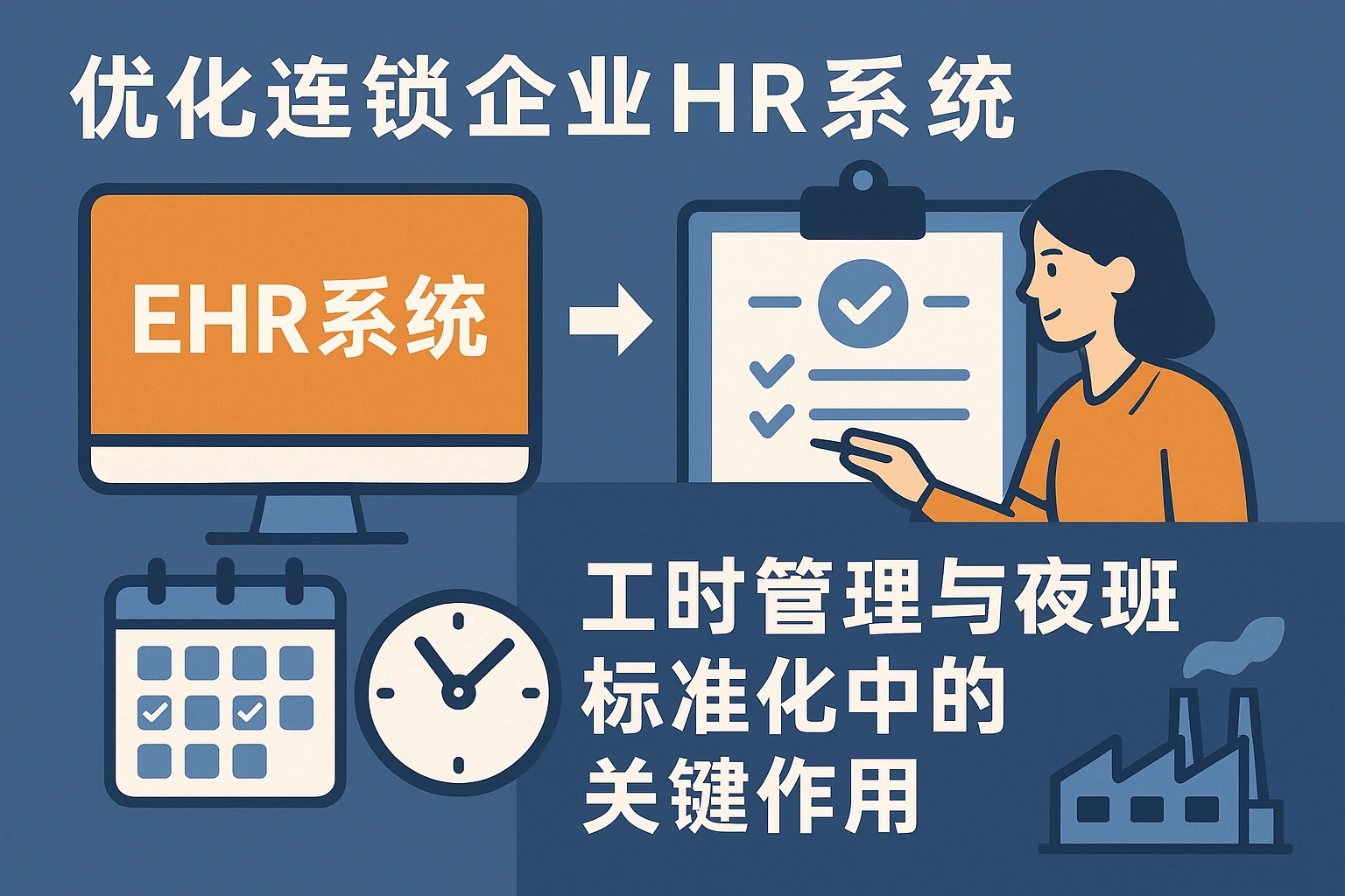 优化连锁企业HR系统：EHR系统在工时管理与夜班标准化中的关键作用