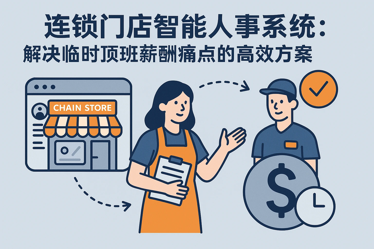 连锁门店智能人事系统:解决临时顶班薪酬痛点的高效方案